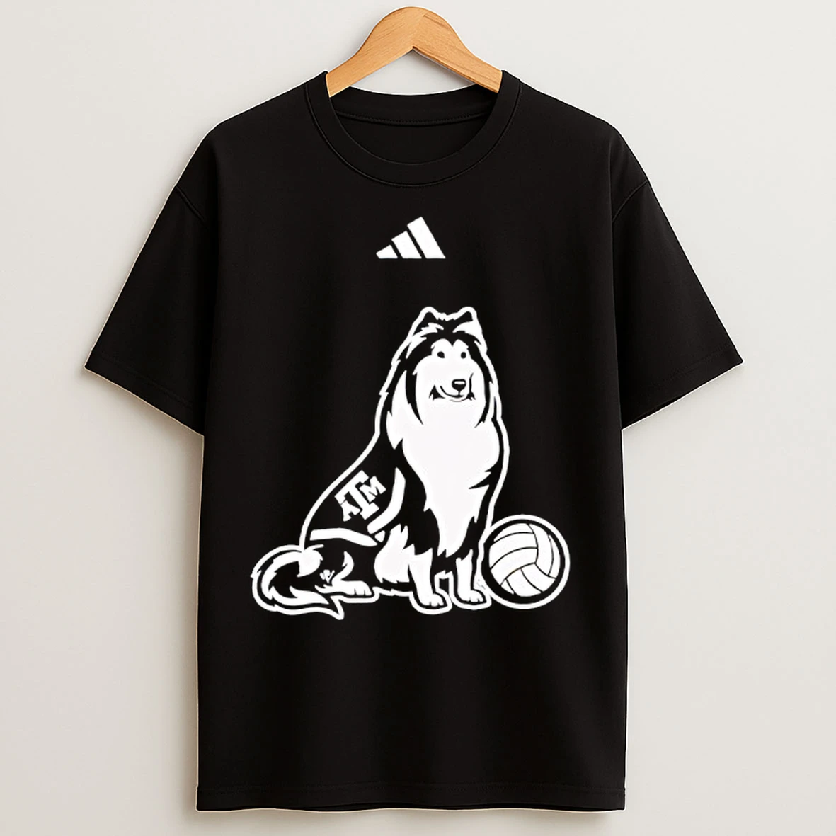 Classic Texas Am Aggies Collie Graphic T Shirts