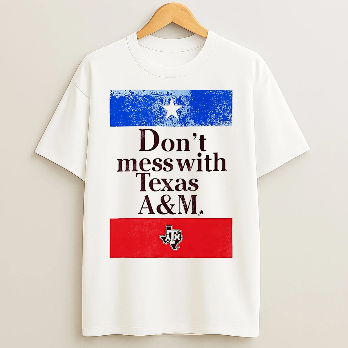 Classic Texas Am Aggies Dont Mess With Aggie Flag T Shirts