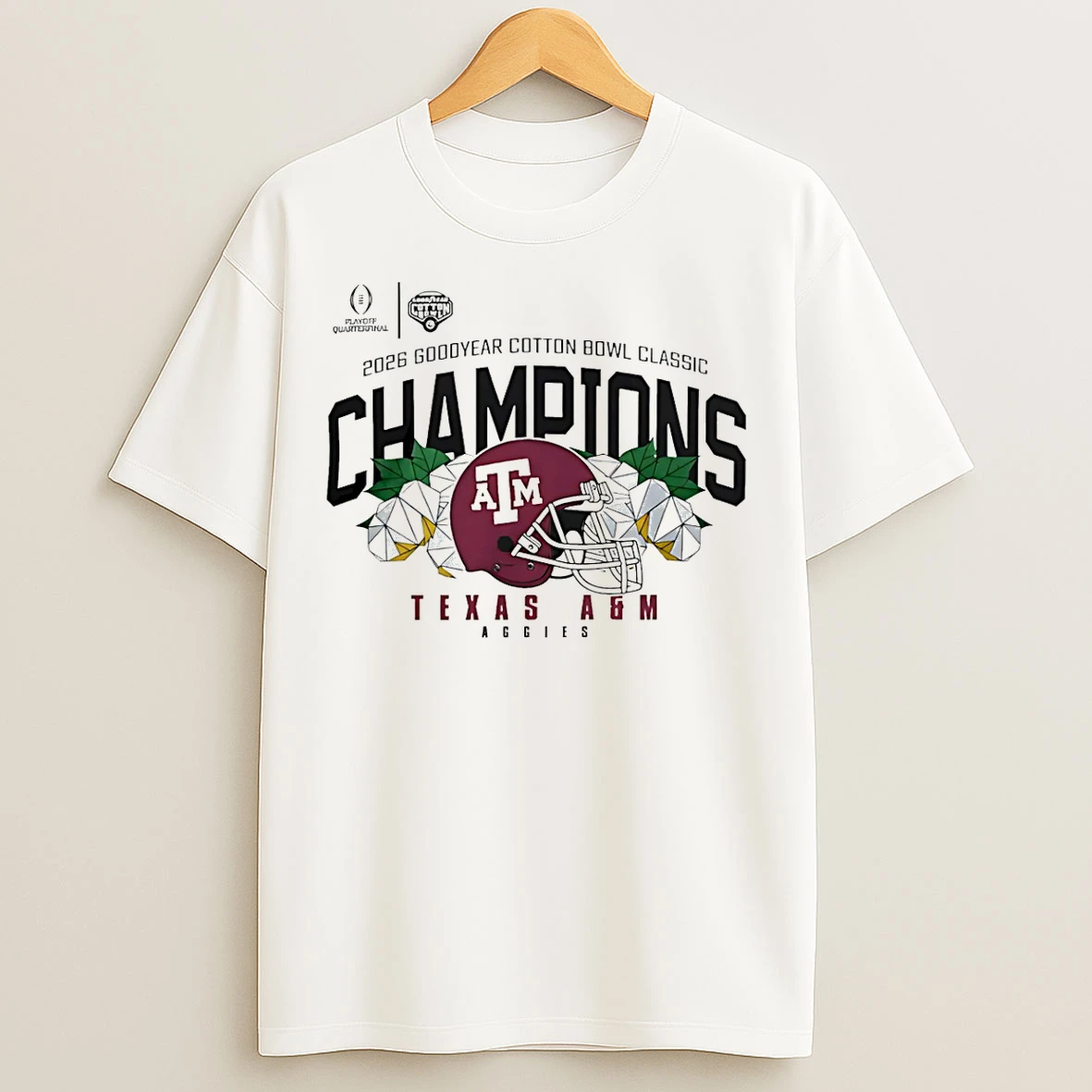 Classic Texas Am Aggies Football 2026 Cotton Bowl Champions T Shirts