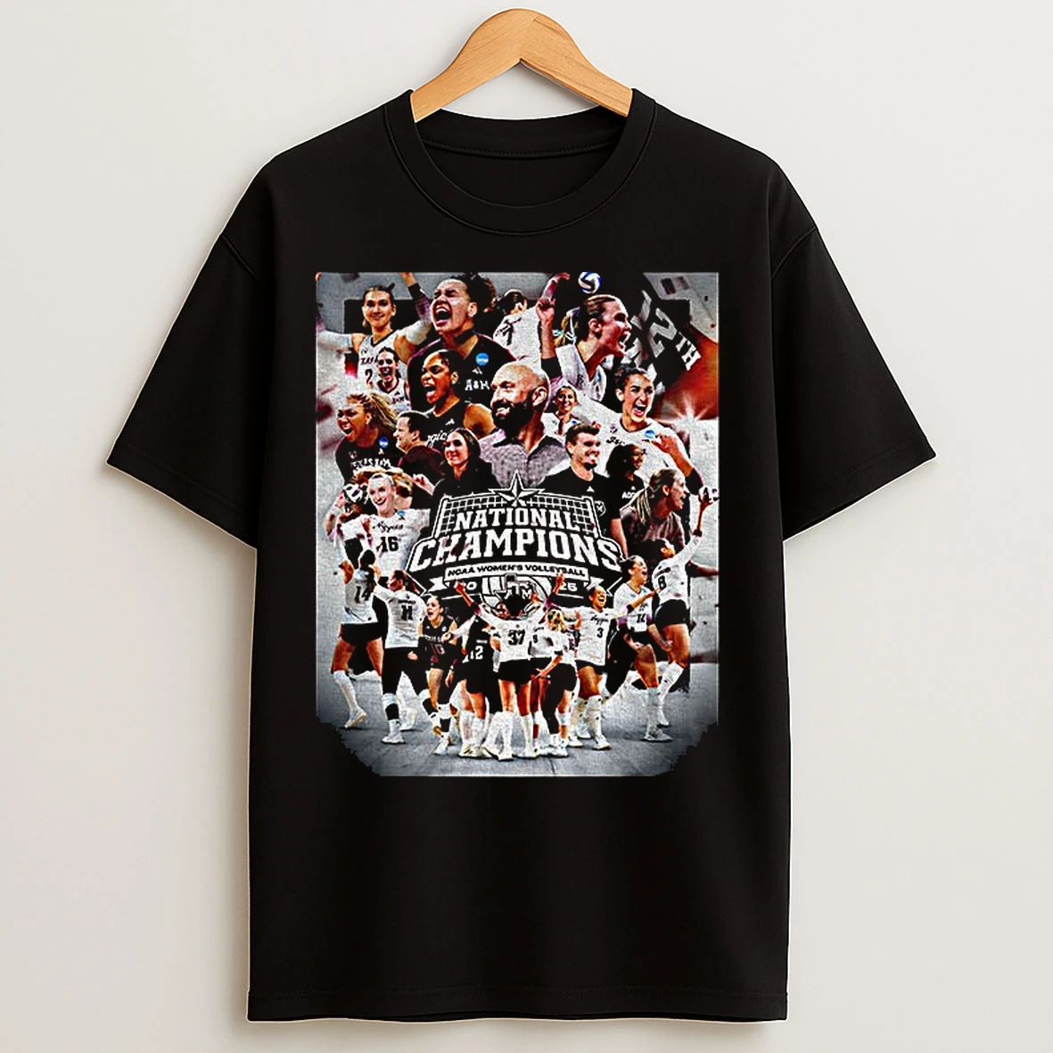 Classic Texas Am Aggies Ncaa Womens Volleyball National Champions 2025 Winner T Shirts