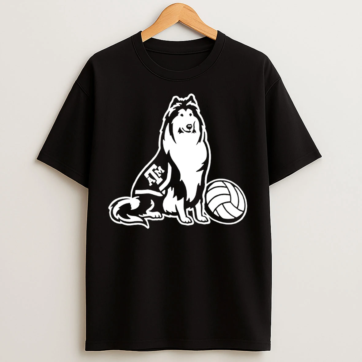 Classic Texas Am Aggies Womens Volleyball Reveille Mascot T Shirts
