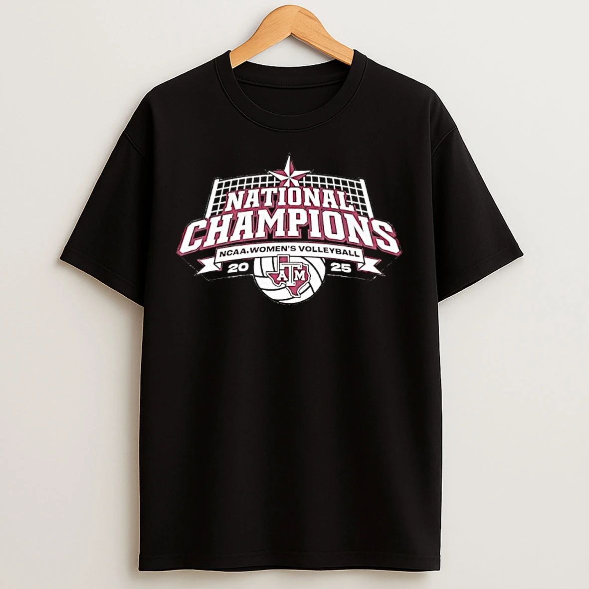 Classic Texas Am Ncaa Womens Volleyball National Champions 2025 T Shirts