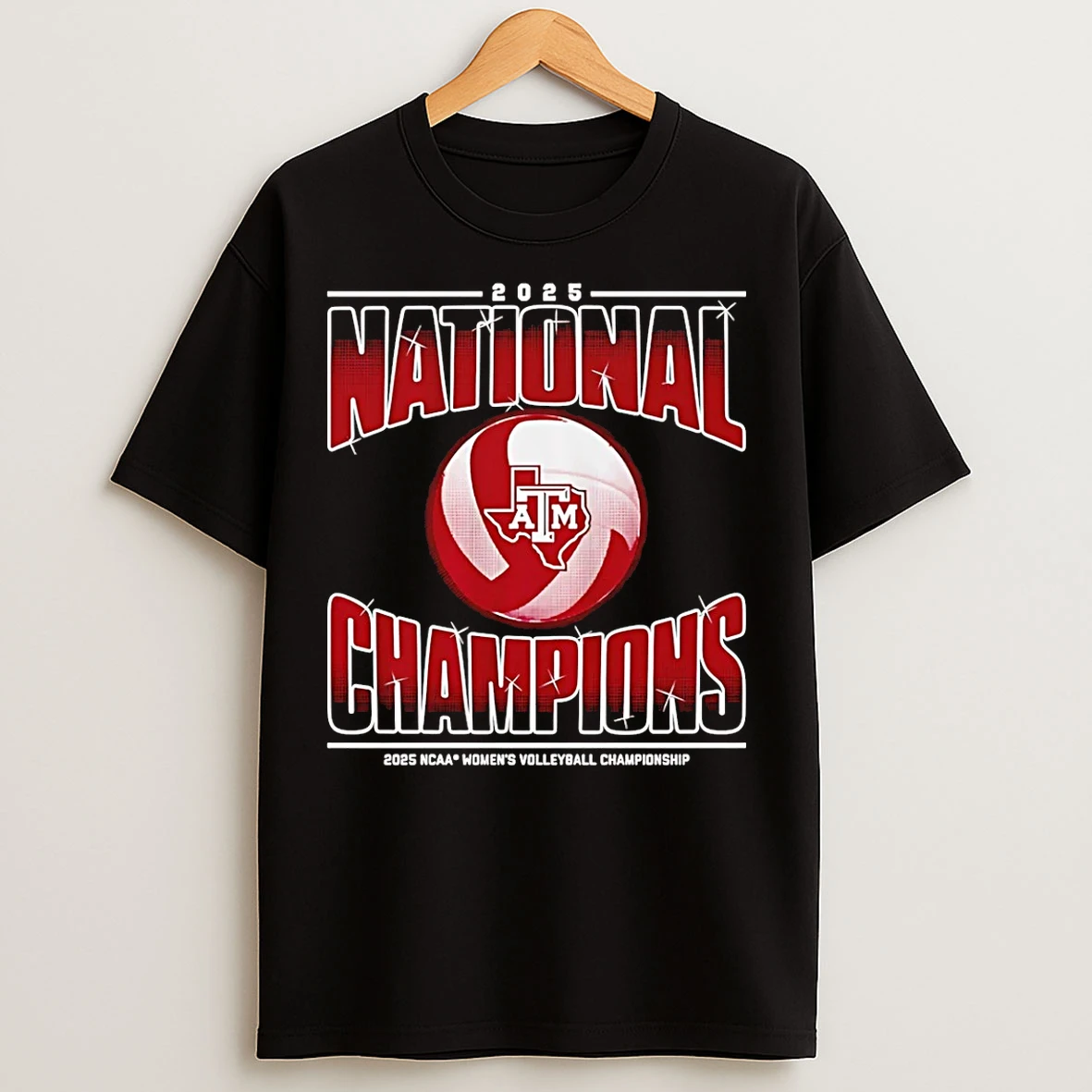 Classic Texas Am Volleyball 2025 Ncaa Champions T Shirts