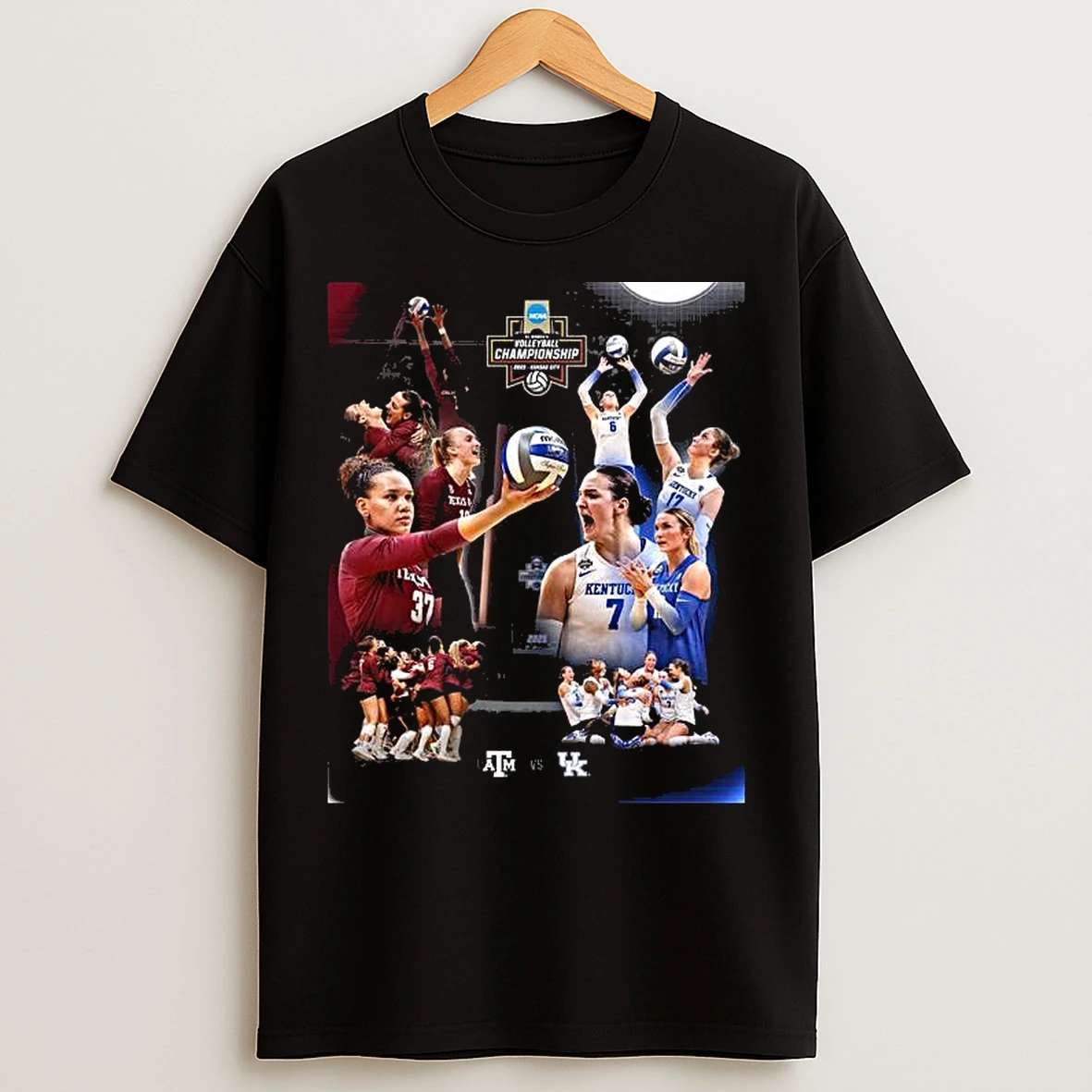 Classic Texas Am Vs Kentucky 2025 Womens Volleyball Championship T Shirts