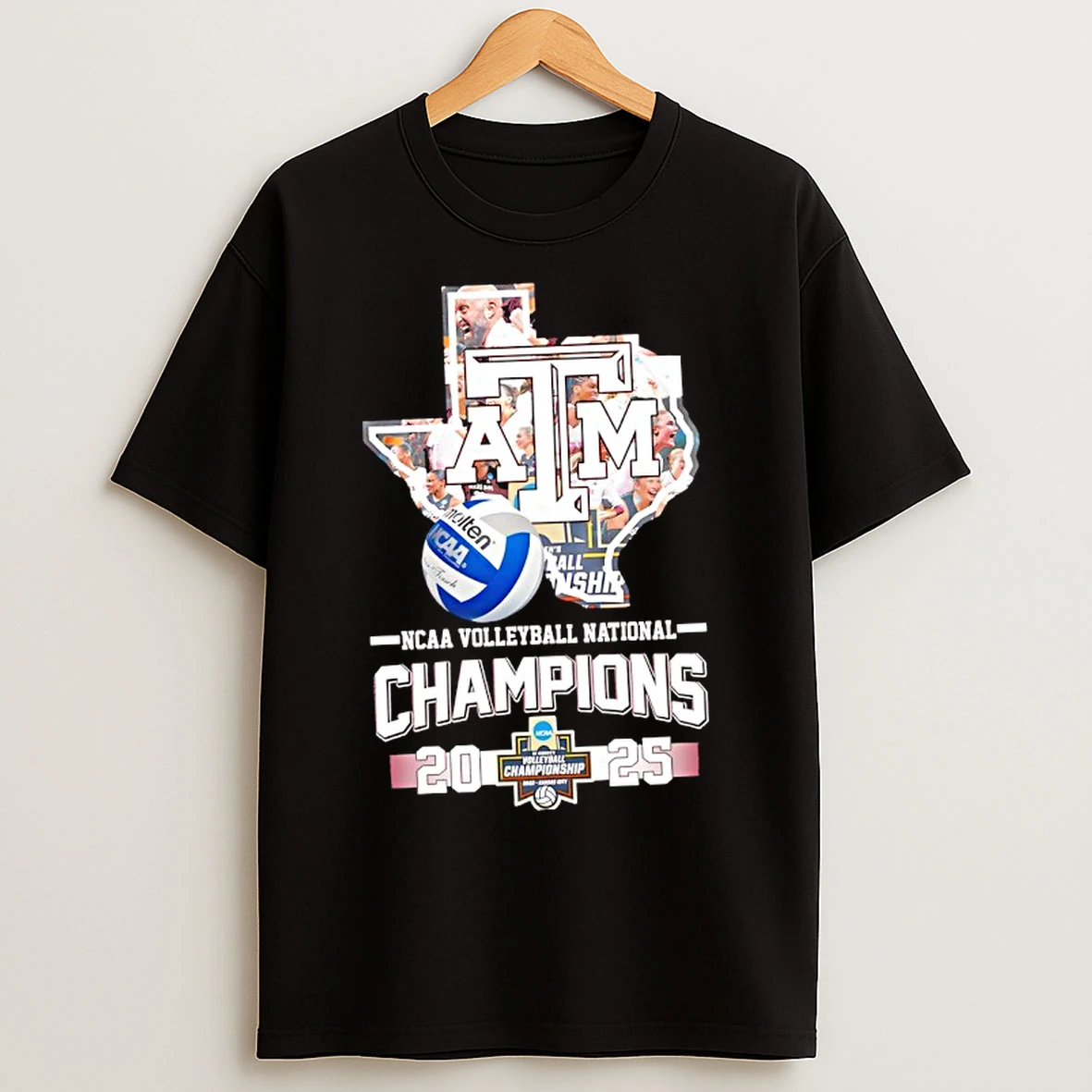 Classic Texas Am Aggies Ncaa Voleyball National Champions 2025 T Shirts