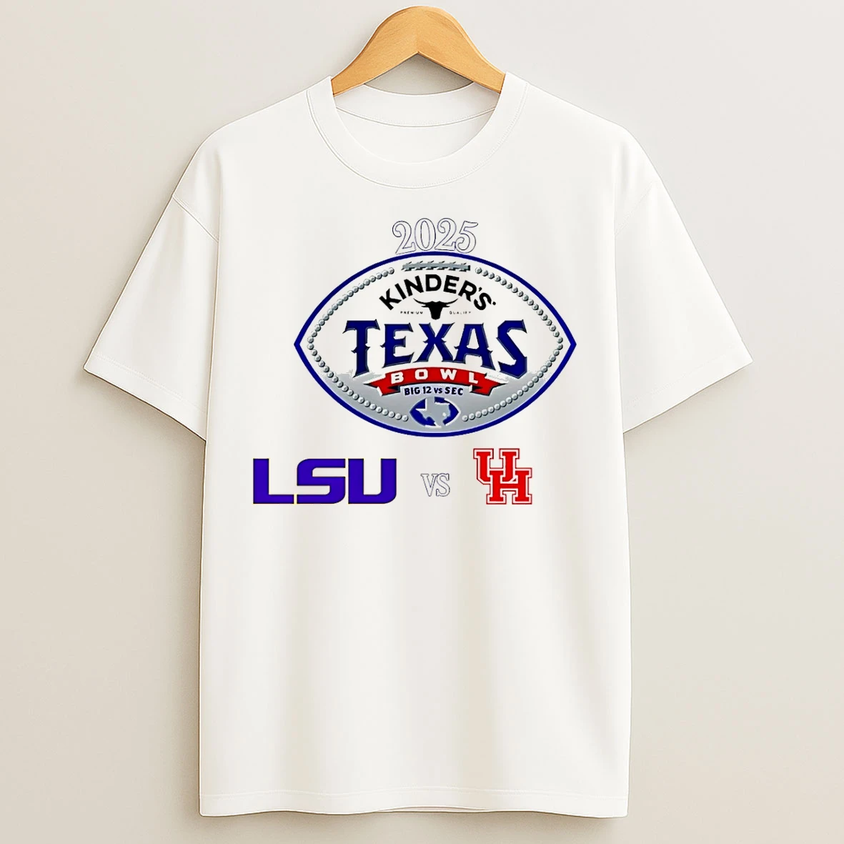 Classic Texas Bowl 2025 Lsu Vs Houston T Shirts
