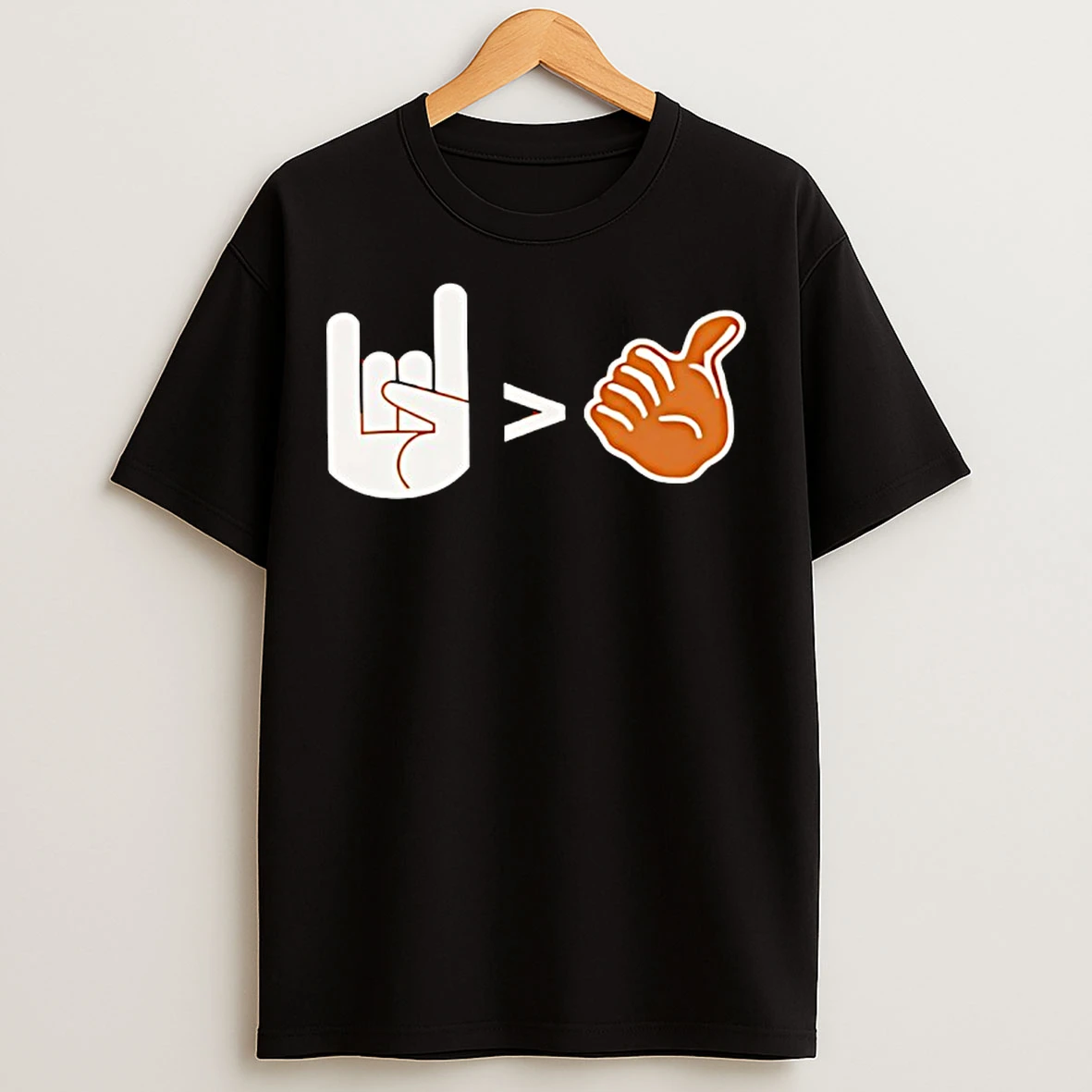 Classic Texas Longhorns Champion Hook Em Greater Than 2025 T Shirts