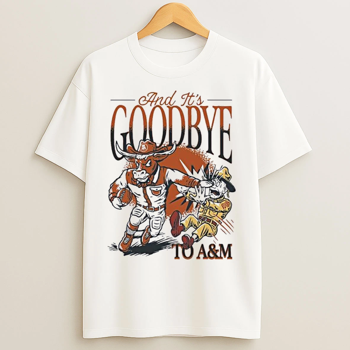 Classic Texas Longhorns Its Goodbye To Am 2025 T Shirts