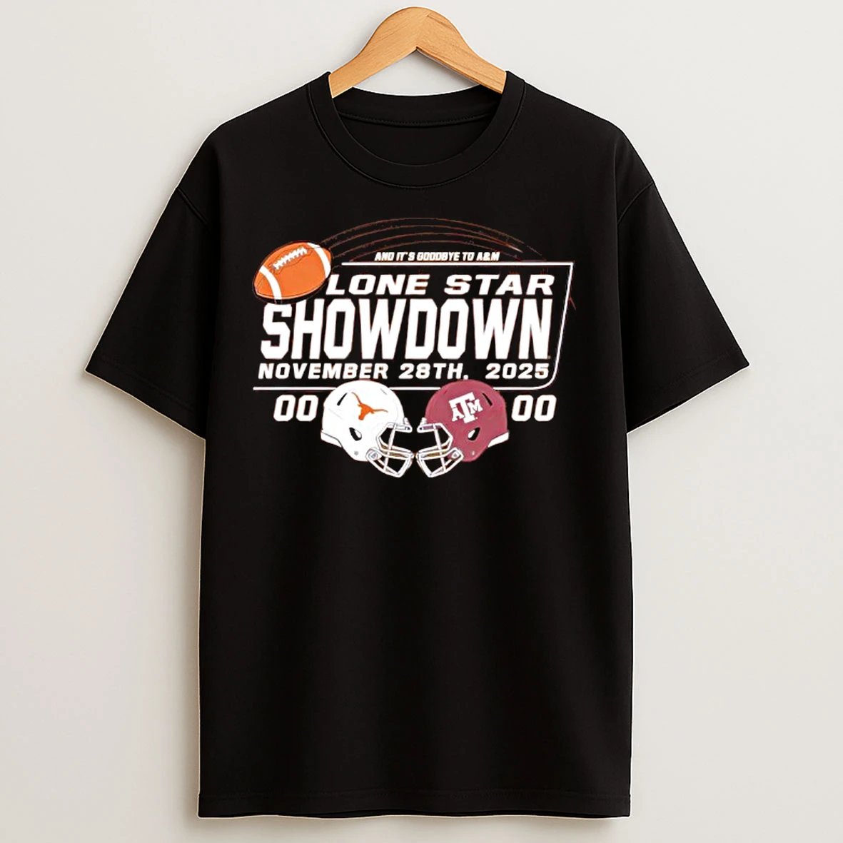 Classic Texas Longhorns Vs Texas Am Aggies 2025 Score T Shirts
