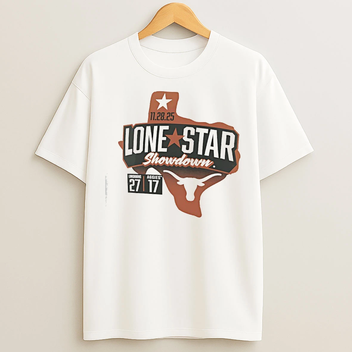 Classic Texas Longhorns Vs Texas Am Aggies Lone Star Showdown 2025 T Shirts