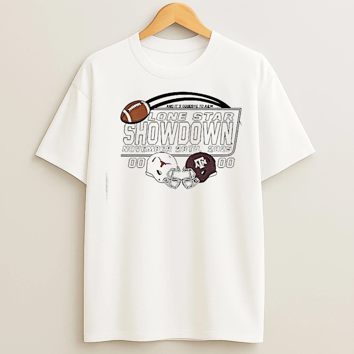 Classic Texas Longhorns Vs Texas Am Aggies And Its Goodbye To Am 2025 T Shirts