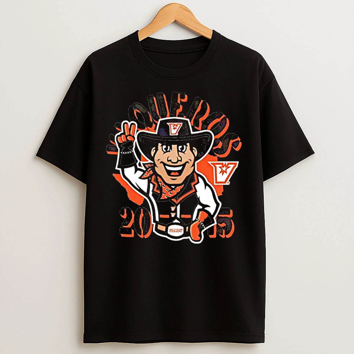 Classic Texas Rio Grande Valley Vaqueros 2025 Mascot Logo T Shirts
