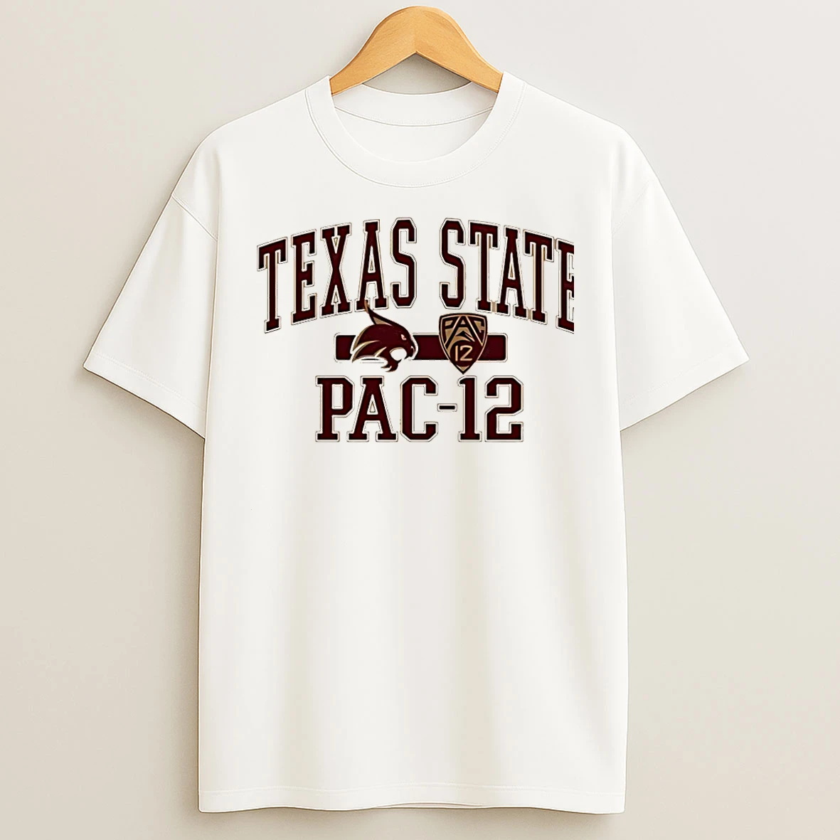 Classic Texas State Fort Worth 2026 2027 Pac 12 Christmas T Shirts