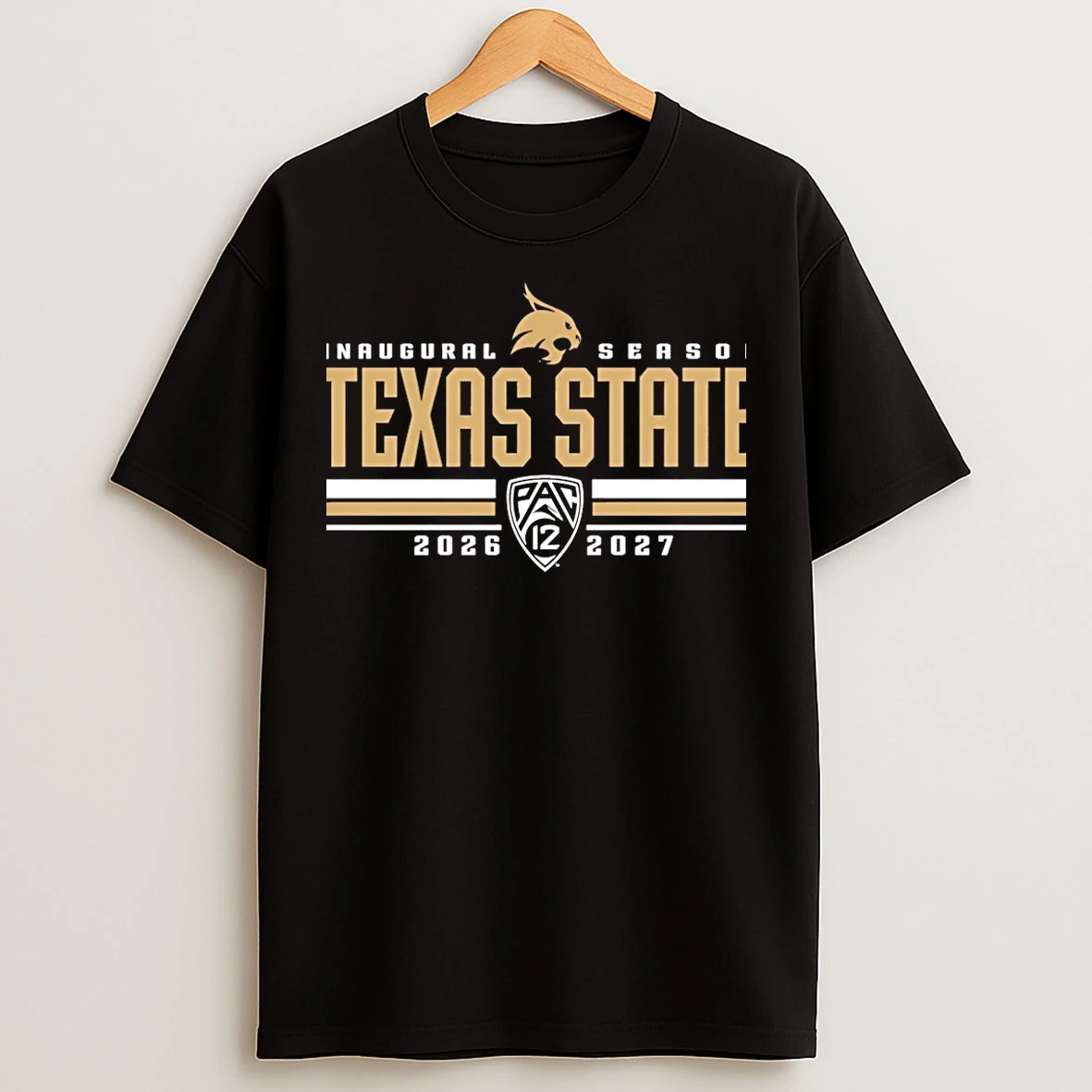 Classic Texas State Fort Worth 2026 2027 Pac 12 Inaugural Season Christmas T Shirts
