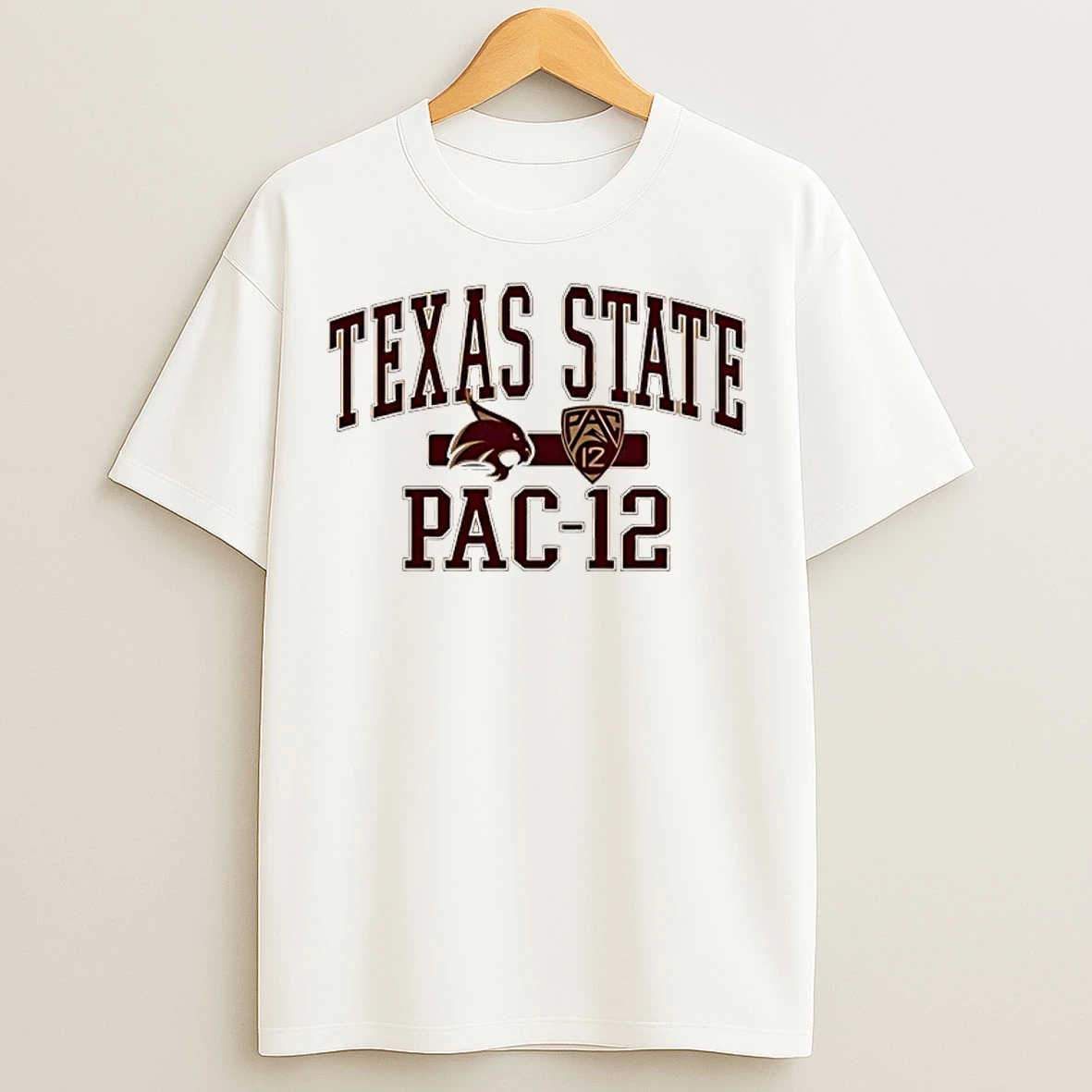 Classic Texas State Fort Worth 2026 2027 Pac 12 T Shirts