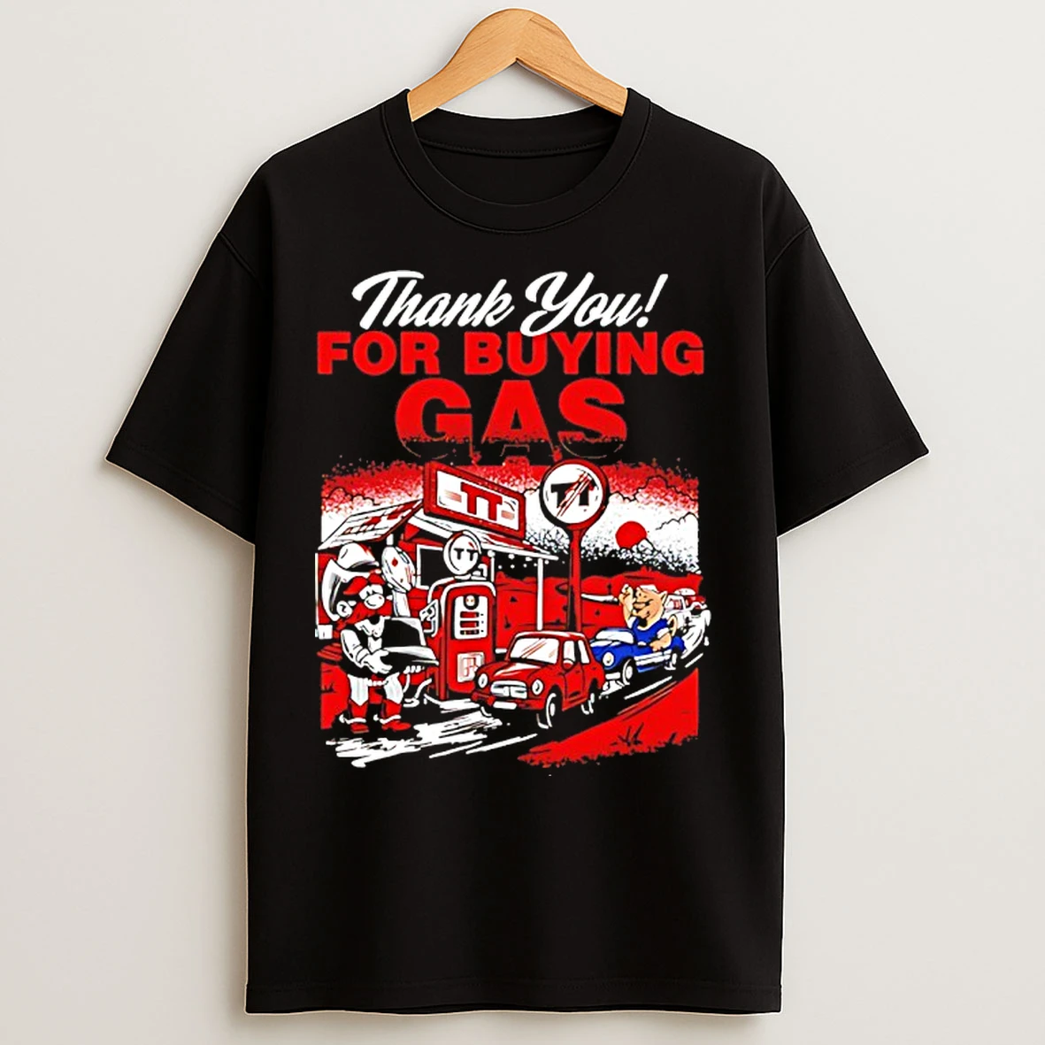 Classic Texas Tech 2025 The Big 12 Championsthank You For Buying Gas T Shirts