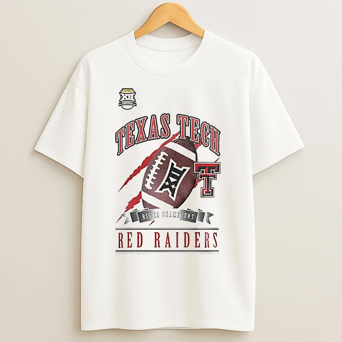 Classic Texas Tech Football 2025 Big 12 Championship T Shirts