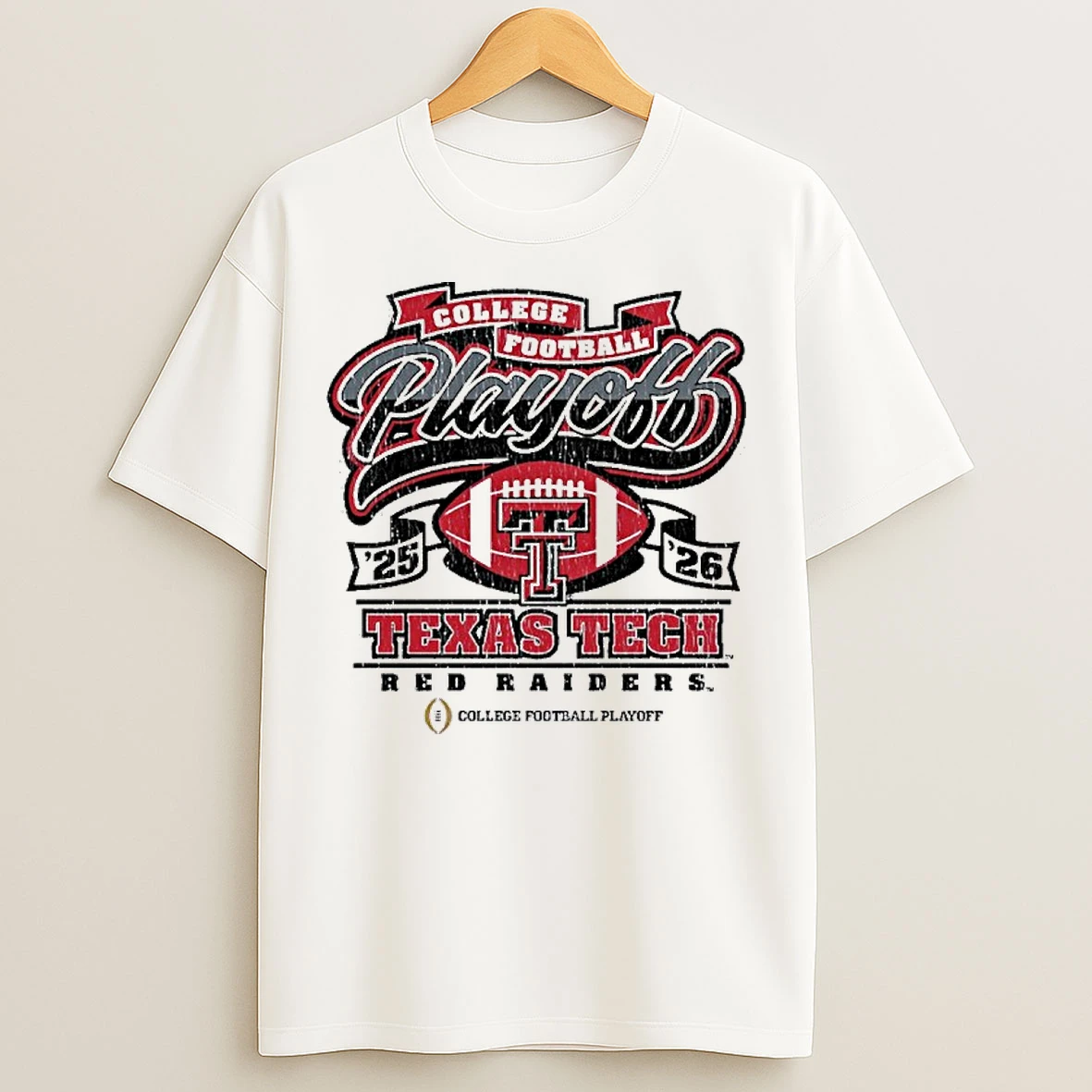 Classic Texas Tech Football 2025 Cfp Bound T Shirts