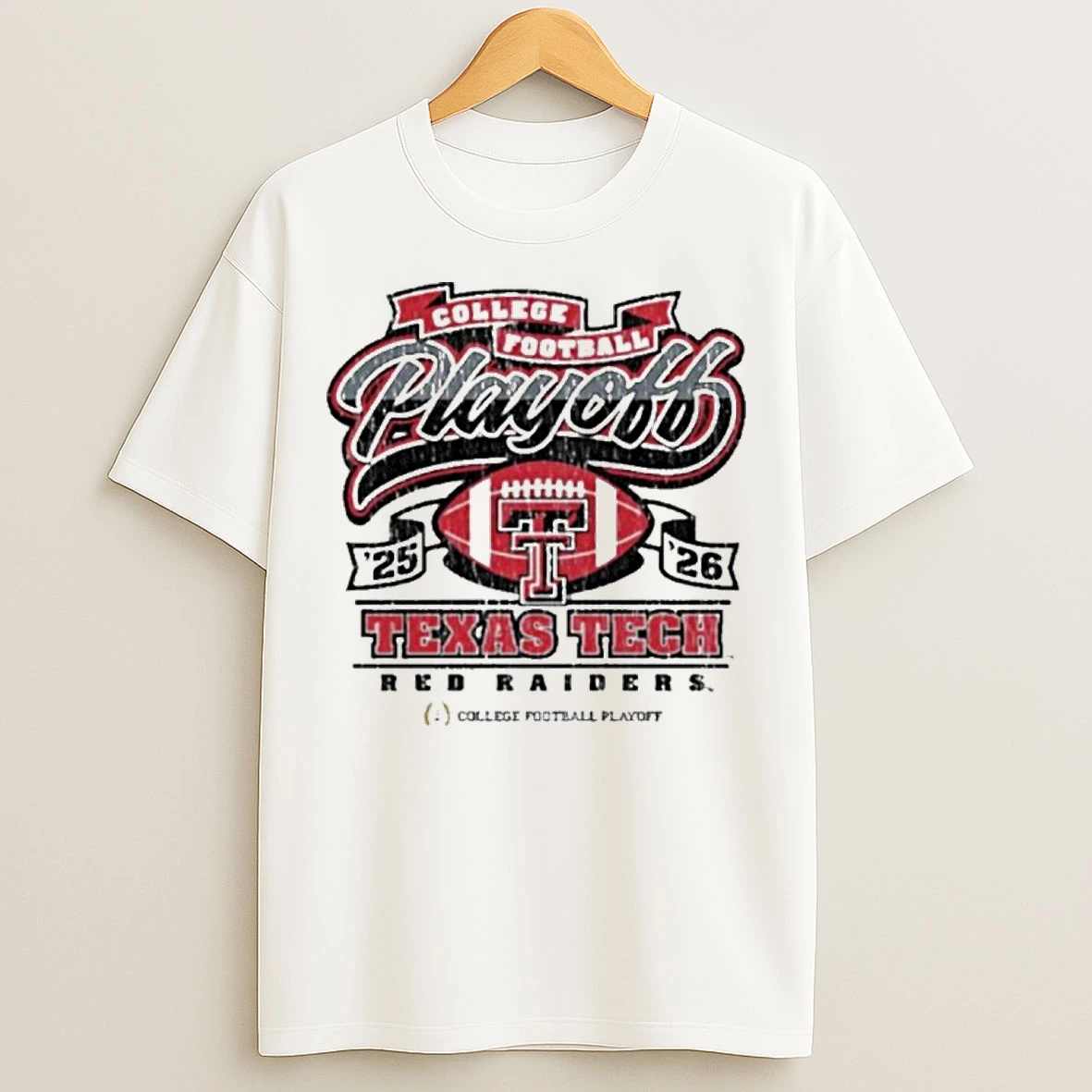 Classic Texas Tech Red Raiders 2025 2026 Cfp Huddle Hard T Shirts