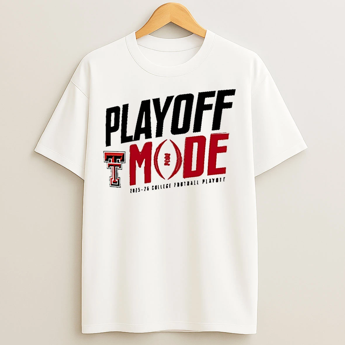 Classic Texas Tech Red Raiders 2025 26 College Football Playoff Pass Protection T Shirts