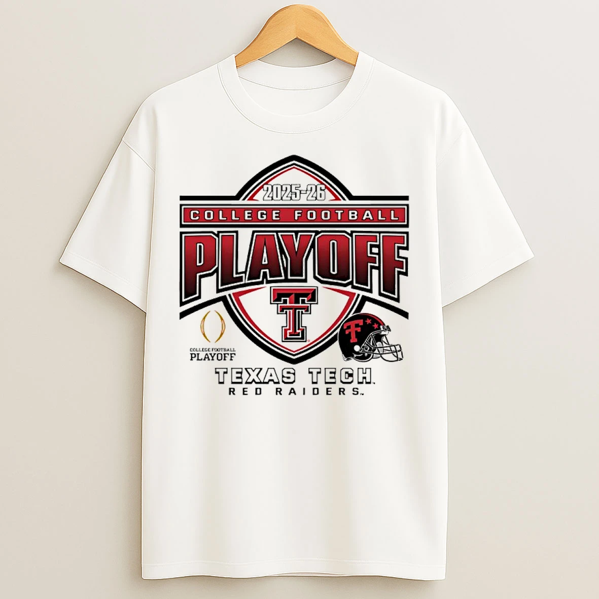Classic Texas Tech Red Raiders 2025 26 College Football Playoff T Shirts