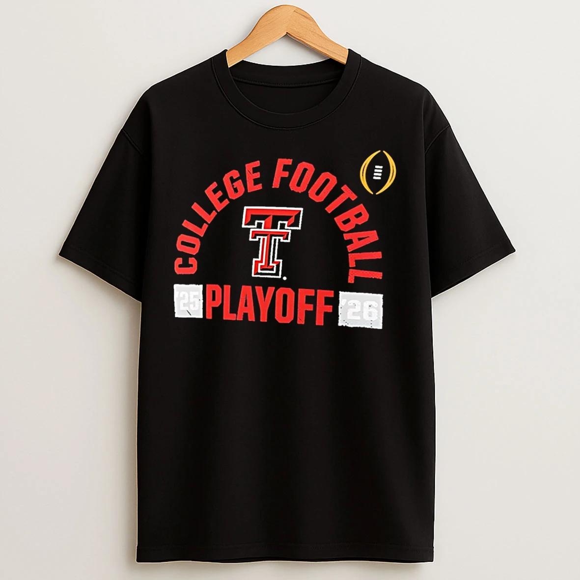 Classic Texas Tech Red Raiders 2025 26 College Football Playoff Touchdown T Shirts