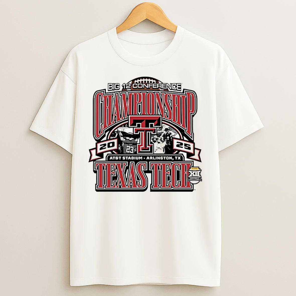 Classic Texas Tech Red Raiders 2025 Big 12 Championship T Shirts