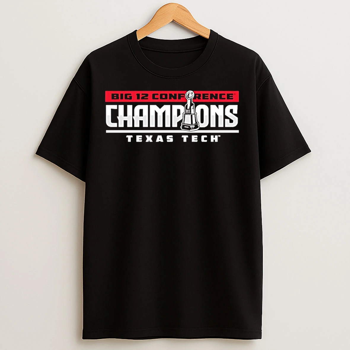 Classic Texas Tech Red Raiders 2025 Big 12 Champions Winner Win T Shirts