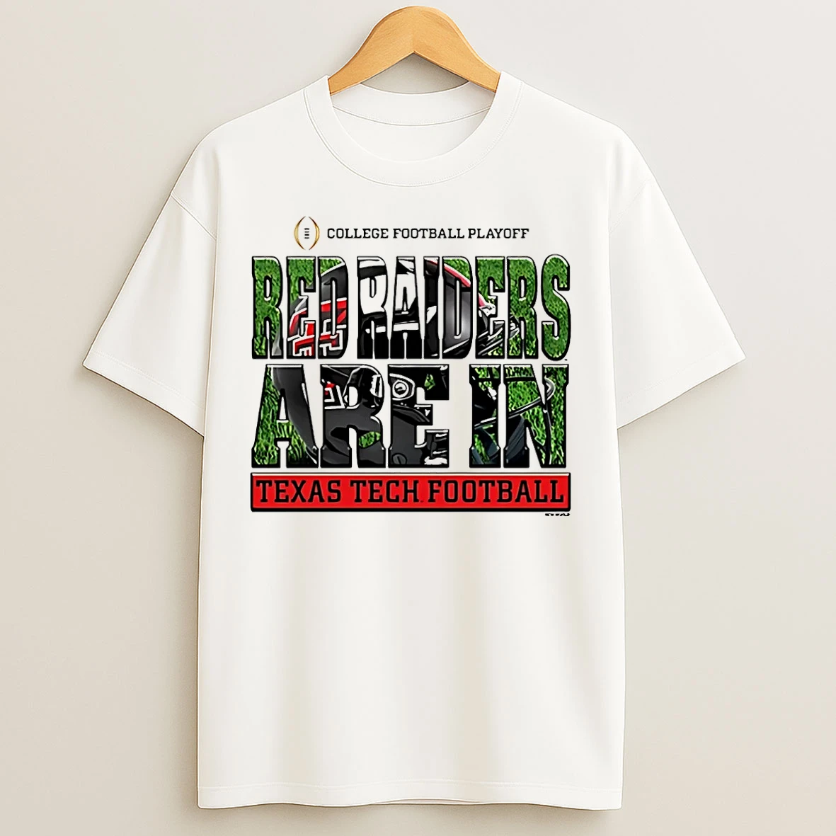 Classic Texas Tech Red Raiders 2025 Cfp Bound Red Raiders Are In Helmet T Shirts