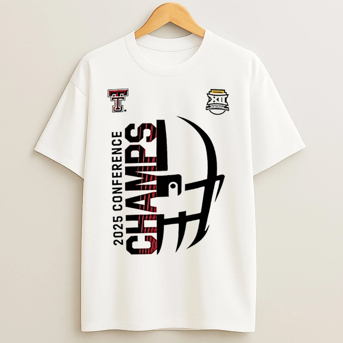 Classic Texas Tech Red Raiders Big 12 Conference Champions 2025 T Shirts