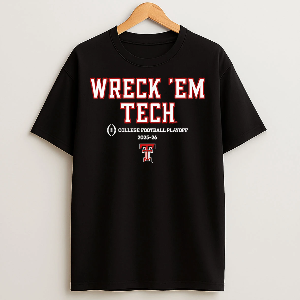 Classic Texas Tech Red Raiders College Football Playoff 2025 2026 T Shirts