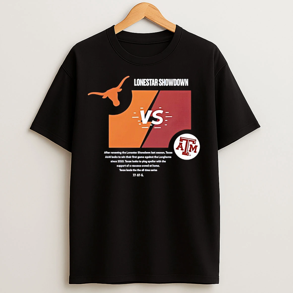 Classic Texas Vs Texas Am 2025 Border Battle T Shirts