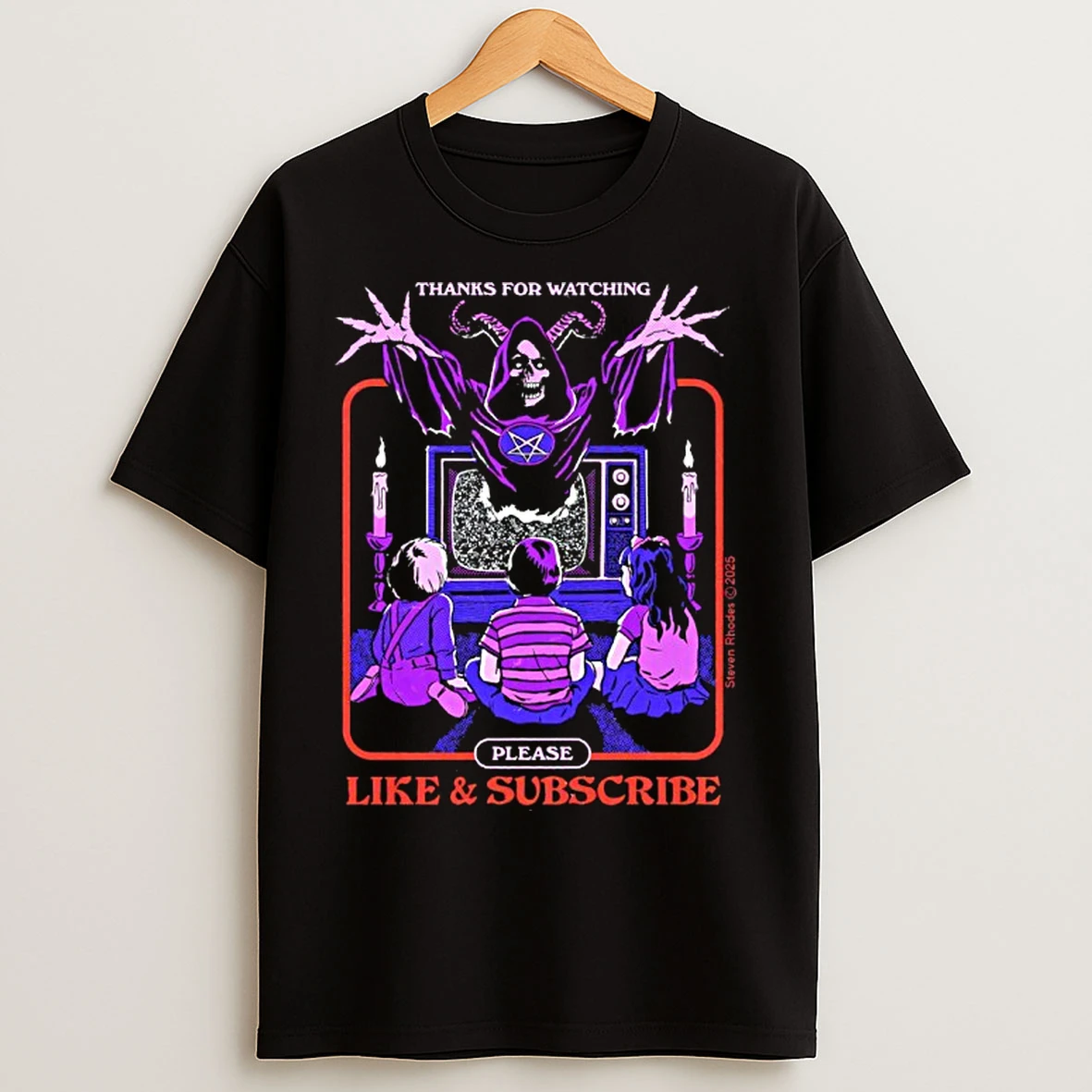 Classic Thanks For Watching Please Like And Subscribe T Shirts