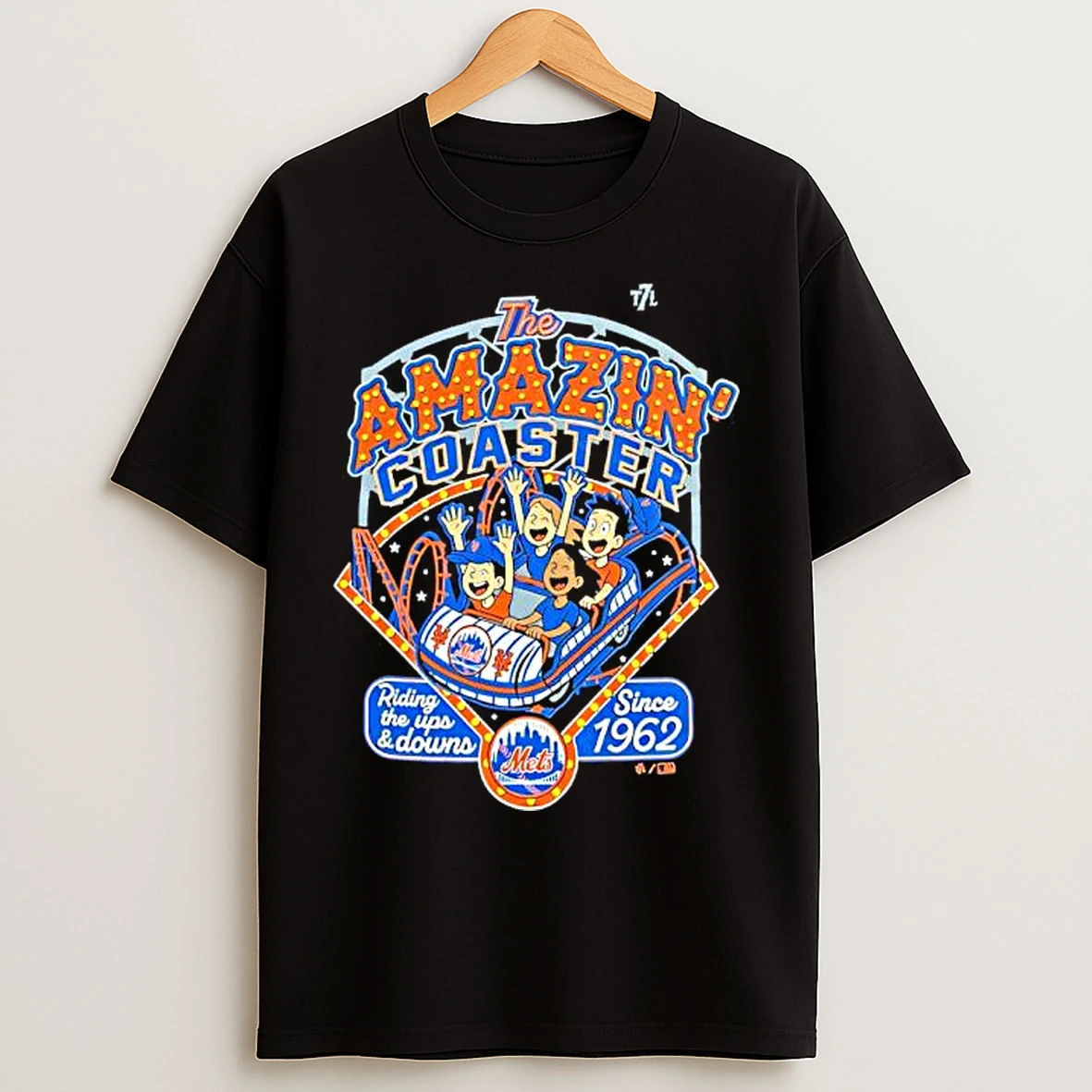 Classic The Amazin Coaster Ny Mets Riding The Ups Downs Since 1962 T Shirts