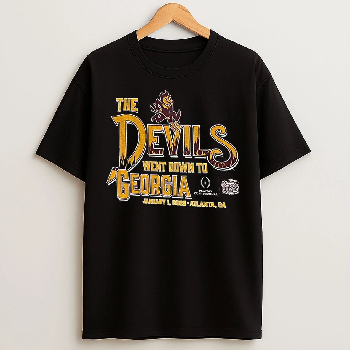 Classic The Arizona State Sun Devils Went Down To Georgia Jan 1 T Shirts