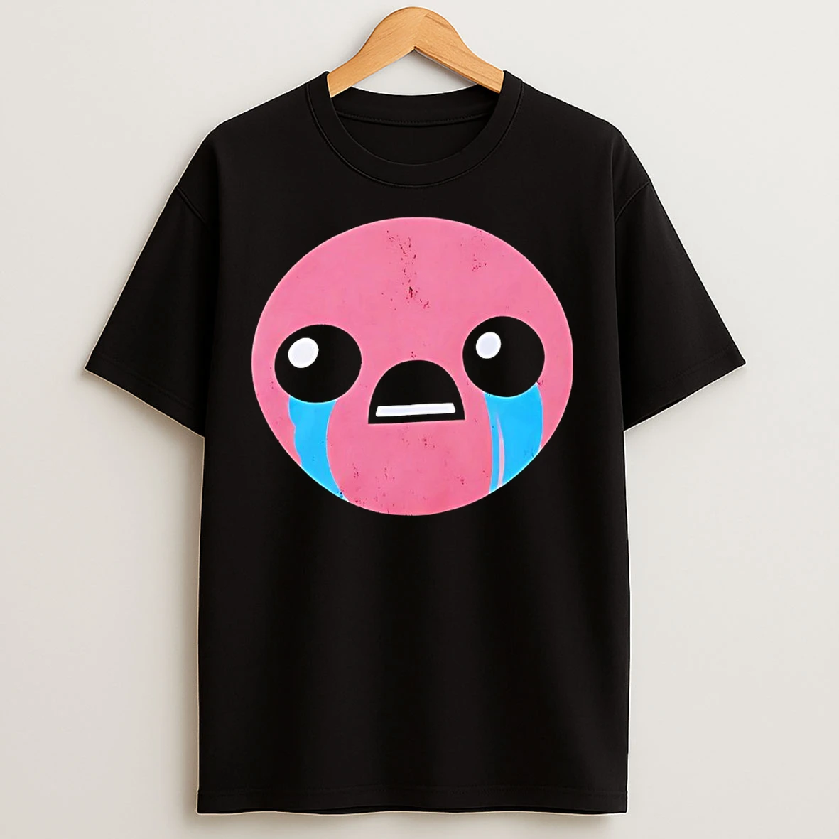 Classic The Binding Of Isaac Crying Face T Shirts