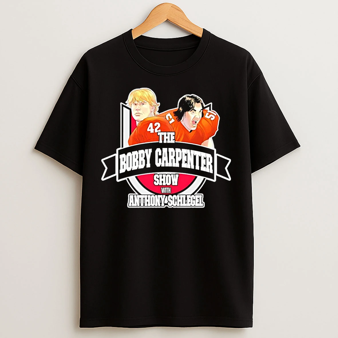 Classic The Bobby Carpenter Show With Anthony Schlegel Cleveland Christmas T Shirts