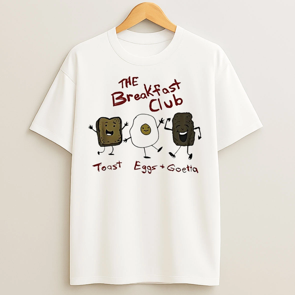 Classic The Breakfast Club Toast Eggs Goetta T Shirts