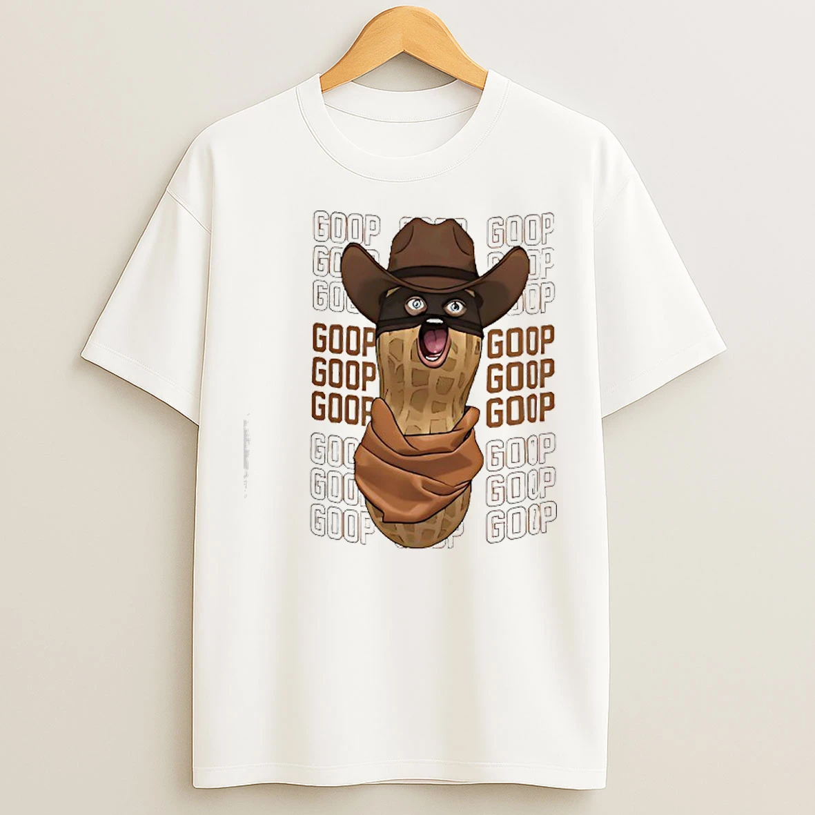 Classic The Burnt Peanut Cowboy Goop Goop Goop T Shirts