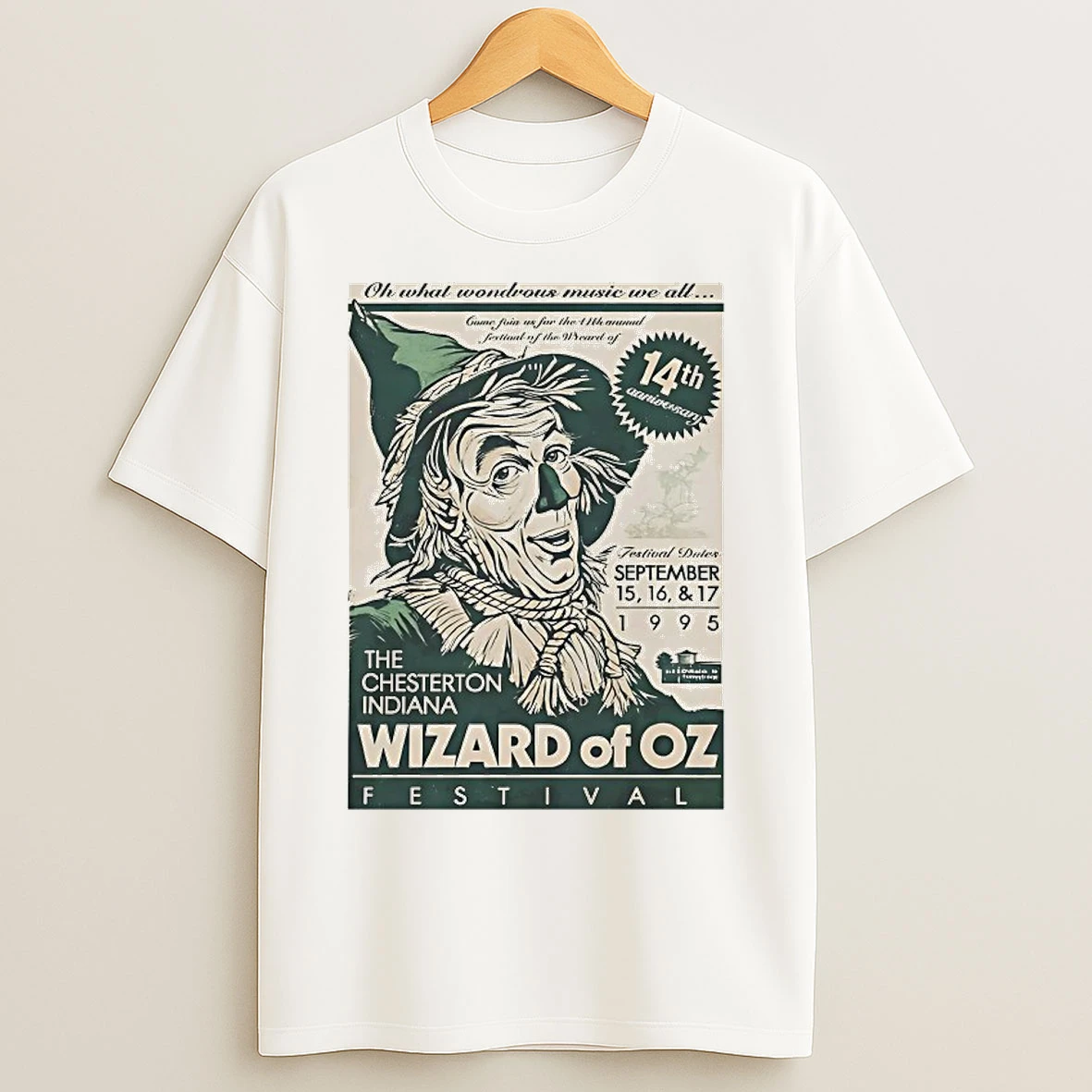 Classic The Chaesterton Indiana Wizard Of Oz Fextival T Shirts