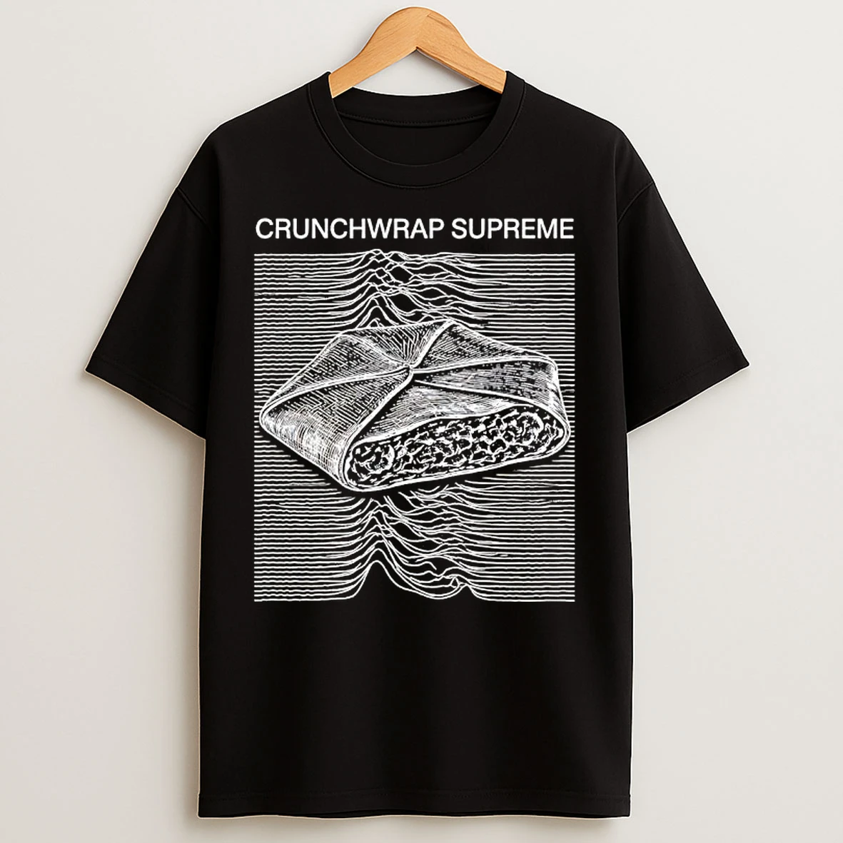 Classic The Crunchwrap Supreme Joy Divisions Album T Shirts