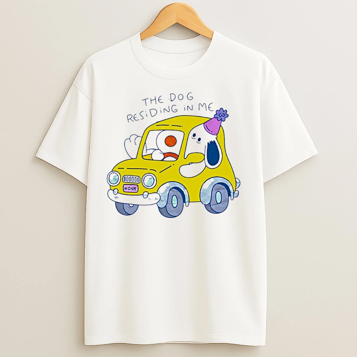 Classic The Dog Residing In Me Cartoon T Shirts