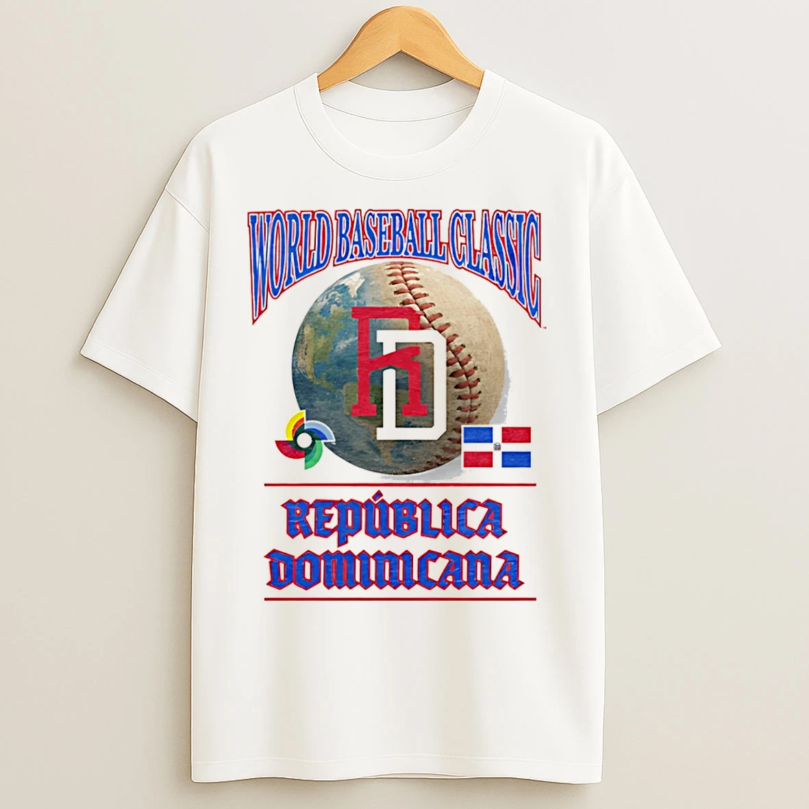 Classic The Dominican Republic 2026 World Baseball Classic Vintage T Shirts