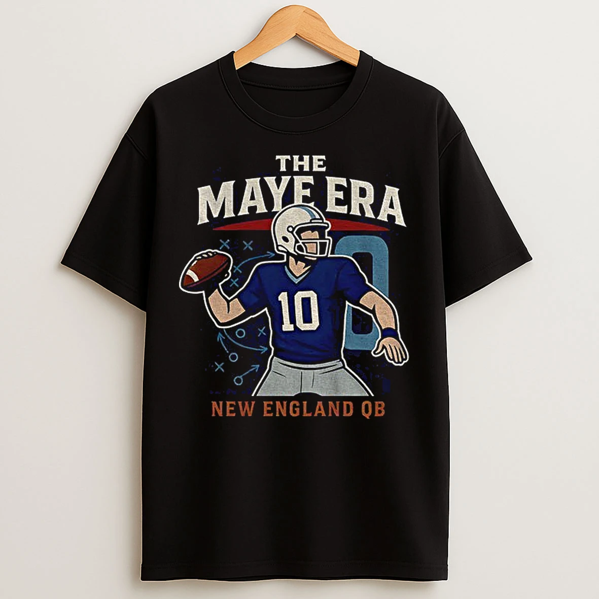 Classic The Drake Maye Era New England Patriots Quarterback Nfl Football 2025 T Shirts