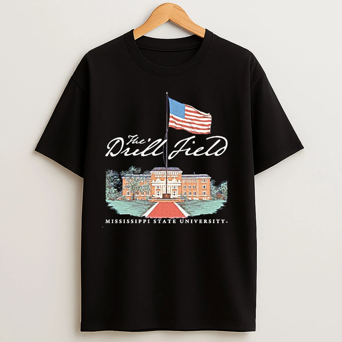 Classic The Drill Field Mississippi State Bulldogs T Shirts