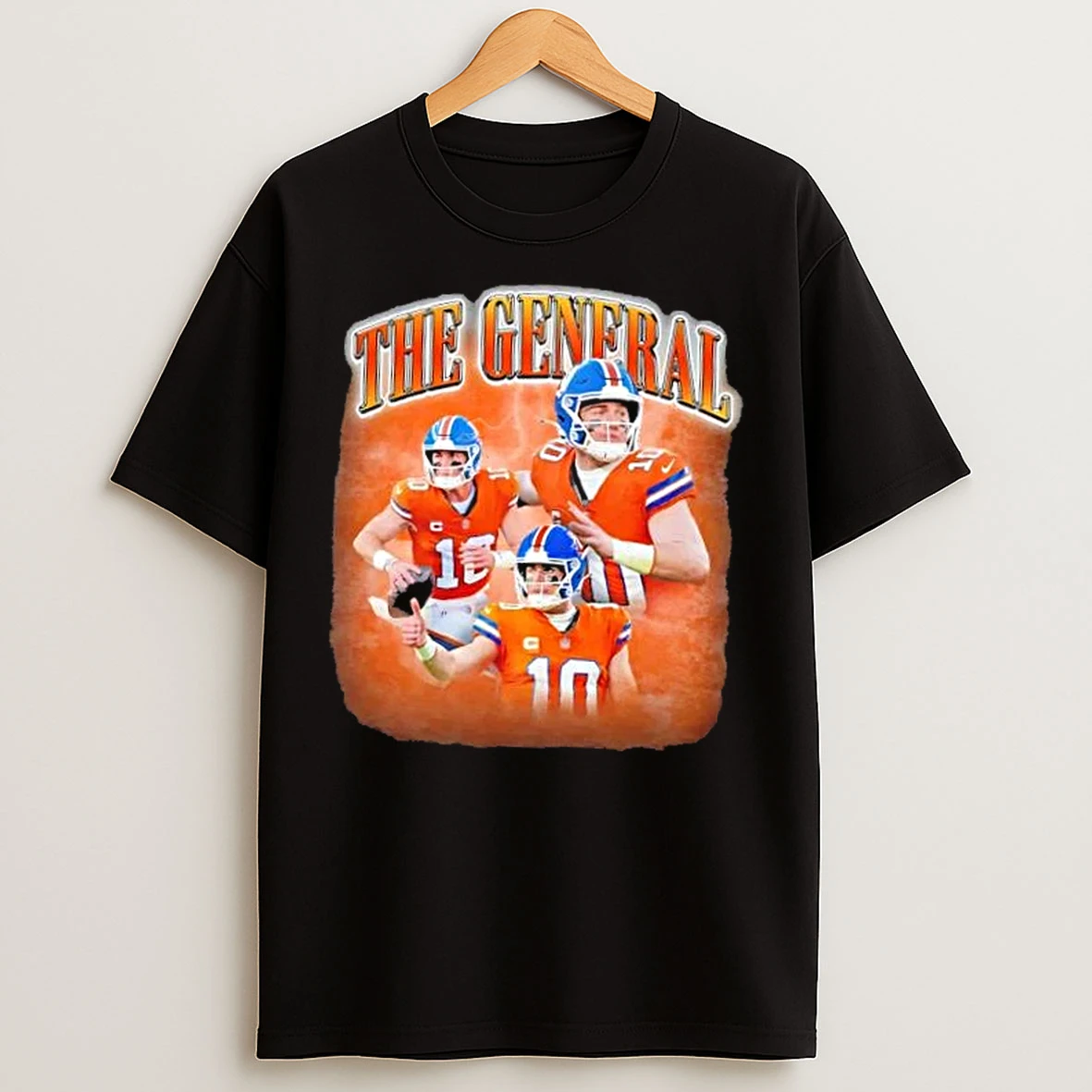 Classic The General Bo Nix Denver Broncos Graphic T Shirts