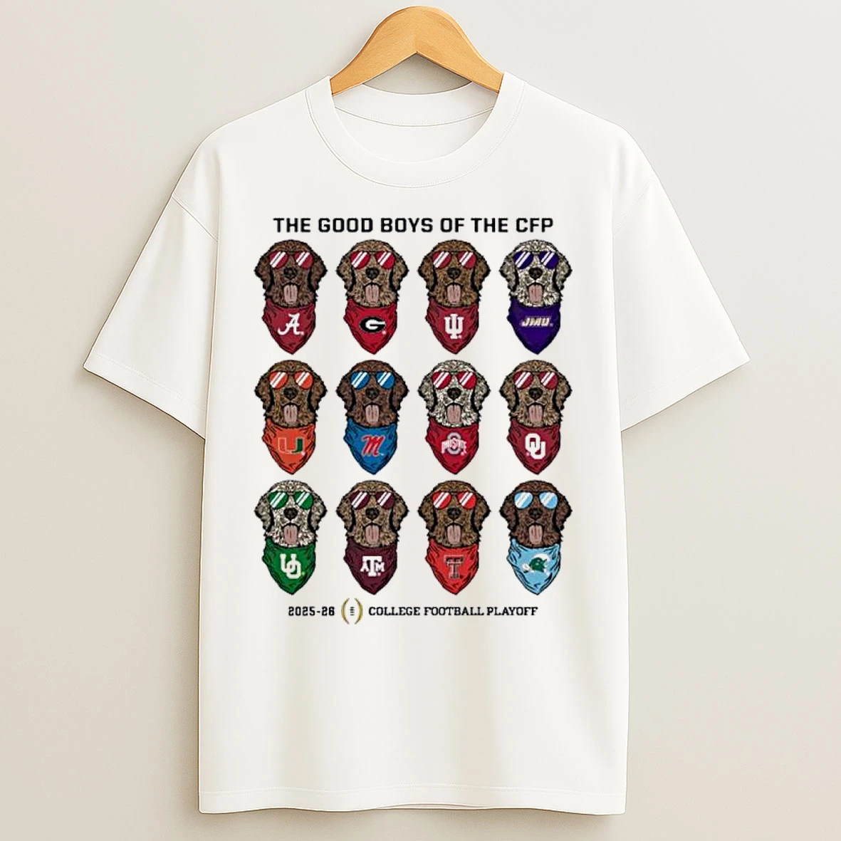 Classic The Good Boys Of The Cfp 2025 12 Teams T Shirts