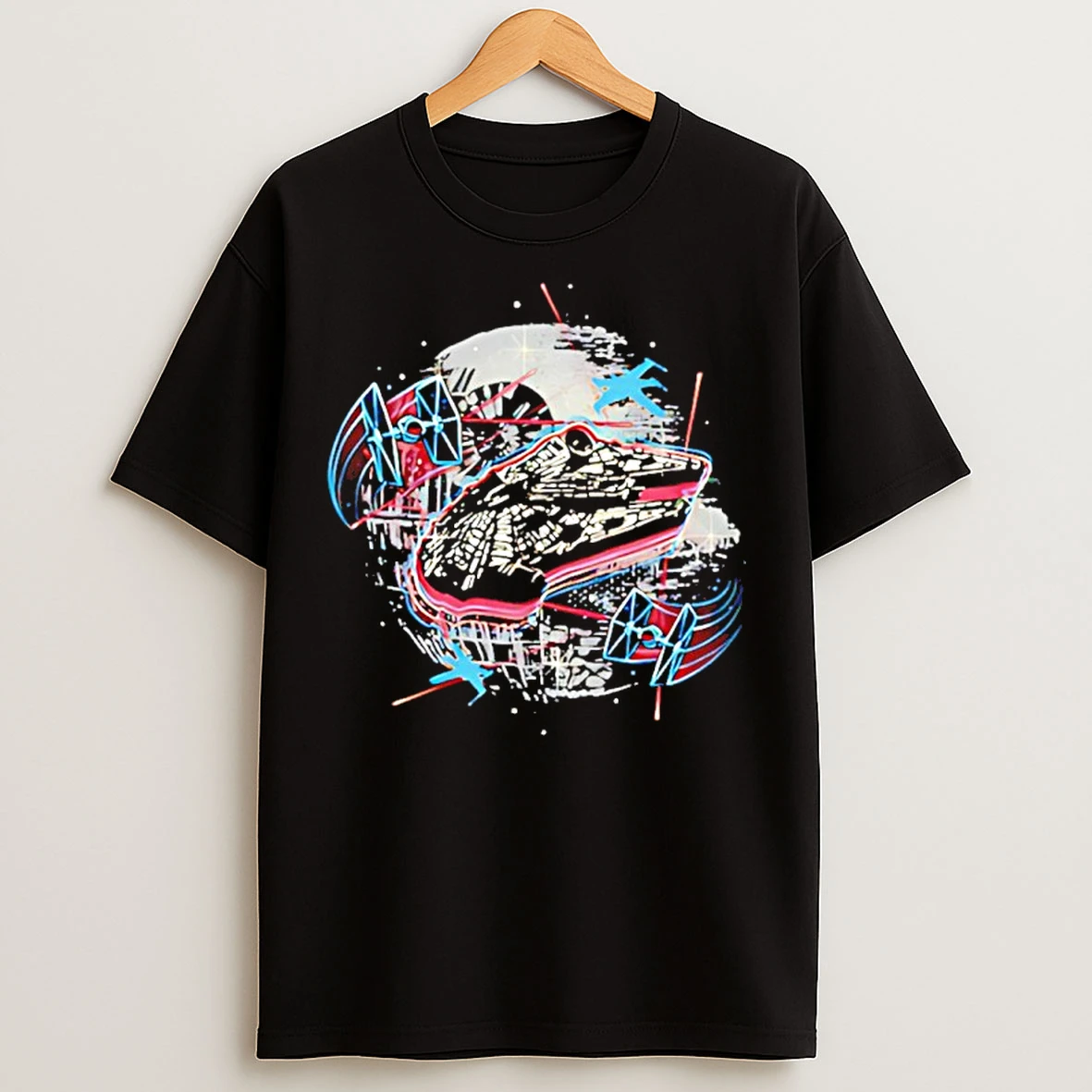 Classic The Great Galactic Battle Death Star T Shirts