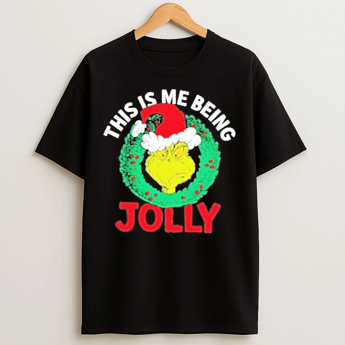 Classic The Grinch This Is Me Being Jolly Christmas T Shirts