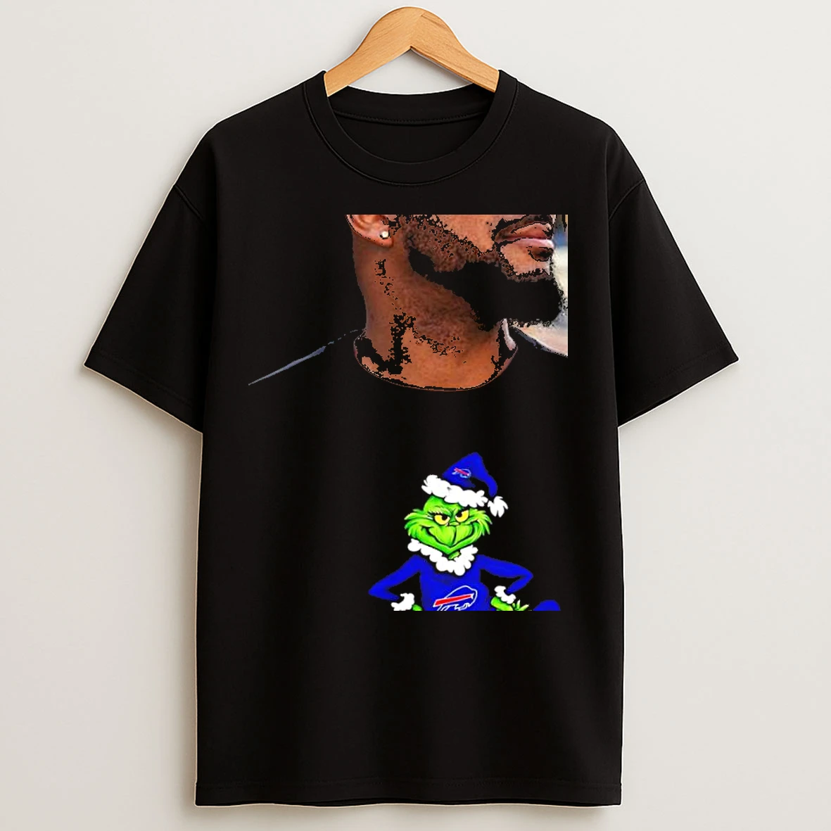 Classic The Grinch And Max Buffalo Bills Christmas Helmet Items T Shirts